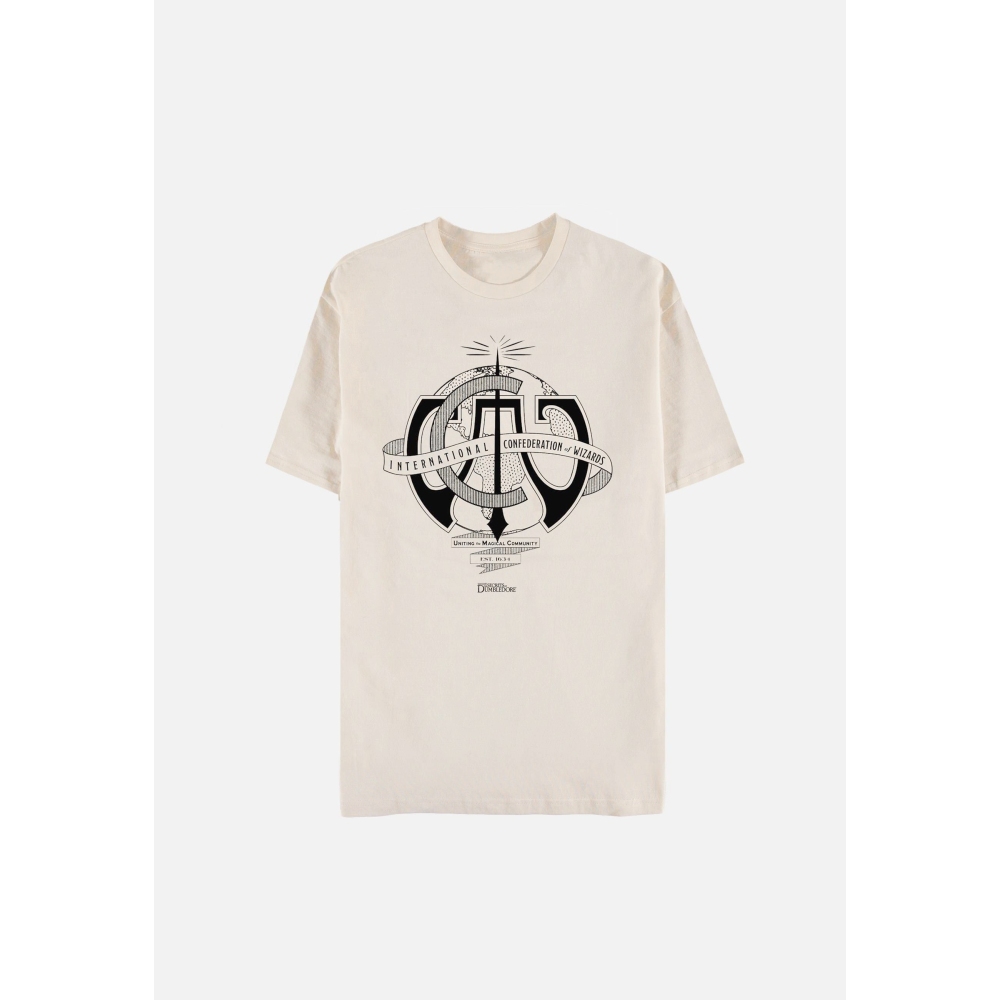 Fantastic Beasts And Where To Find Them - The Secrets Of Dumbledore T-shirt Homme - Crème